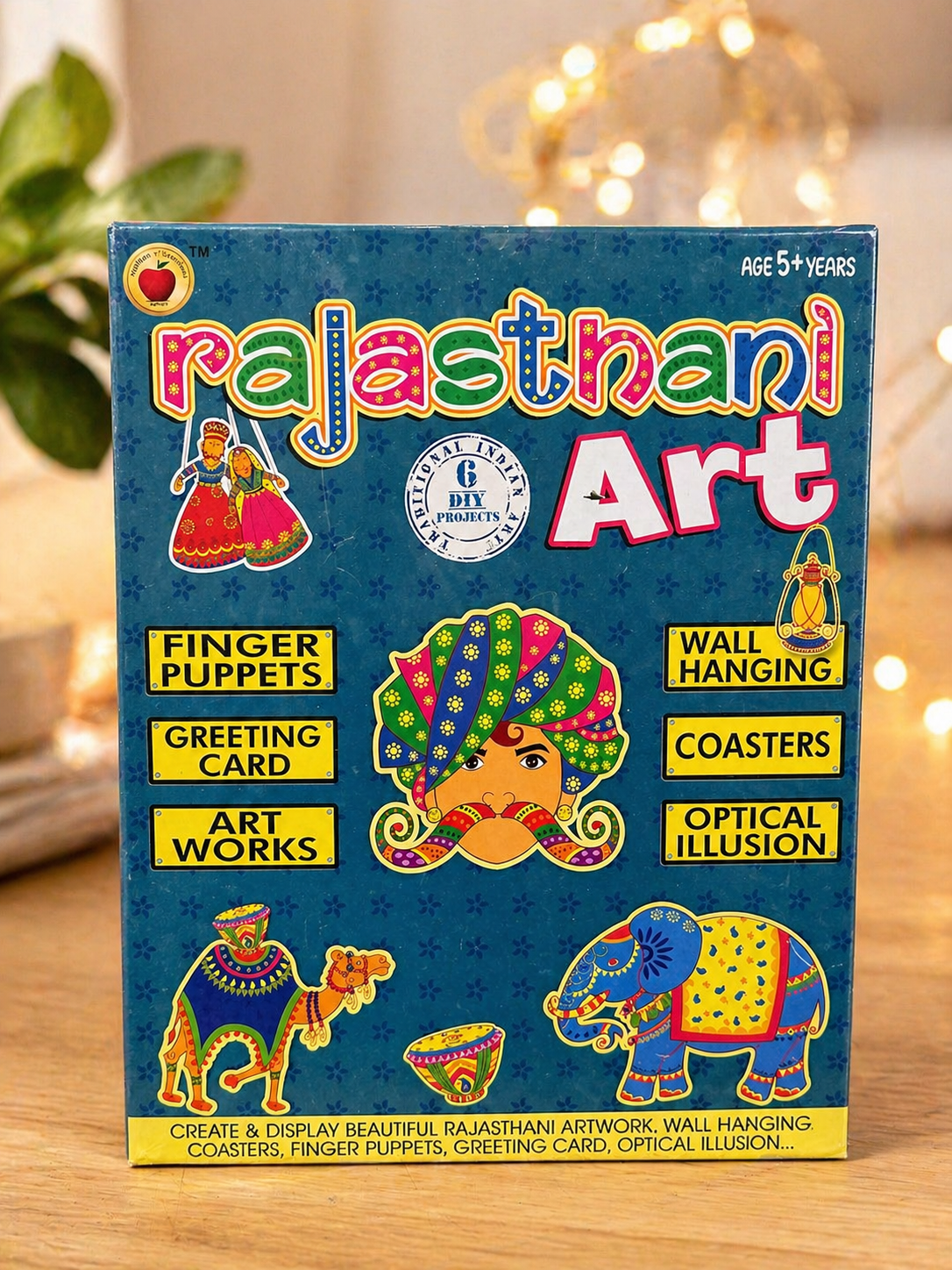 Rajasthani Art & Craft Kit for Kids | DIY Creative Activity Set