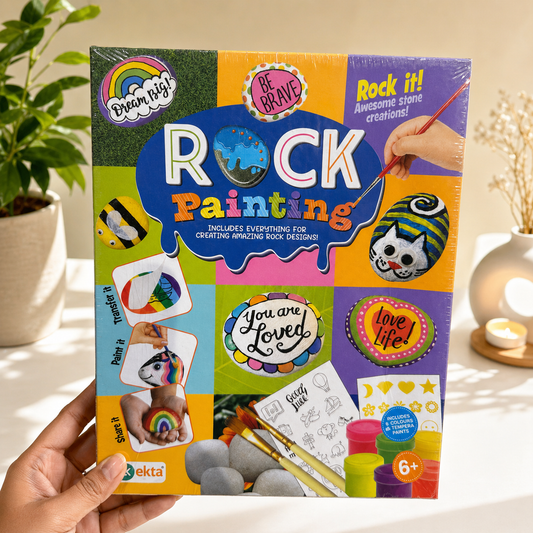 Rock Painting Kit for Kids | DIY Art & Craft Activity Set