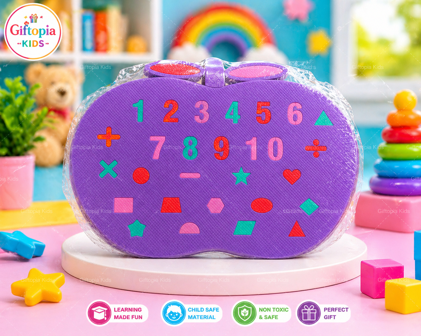 Alphabet EVA Foam Puzzle Mat for Kids