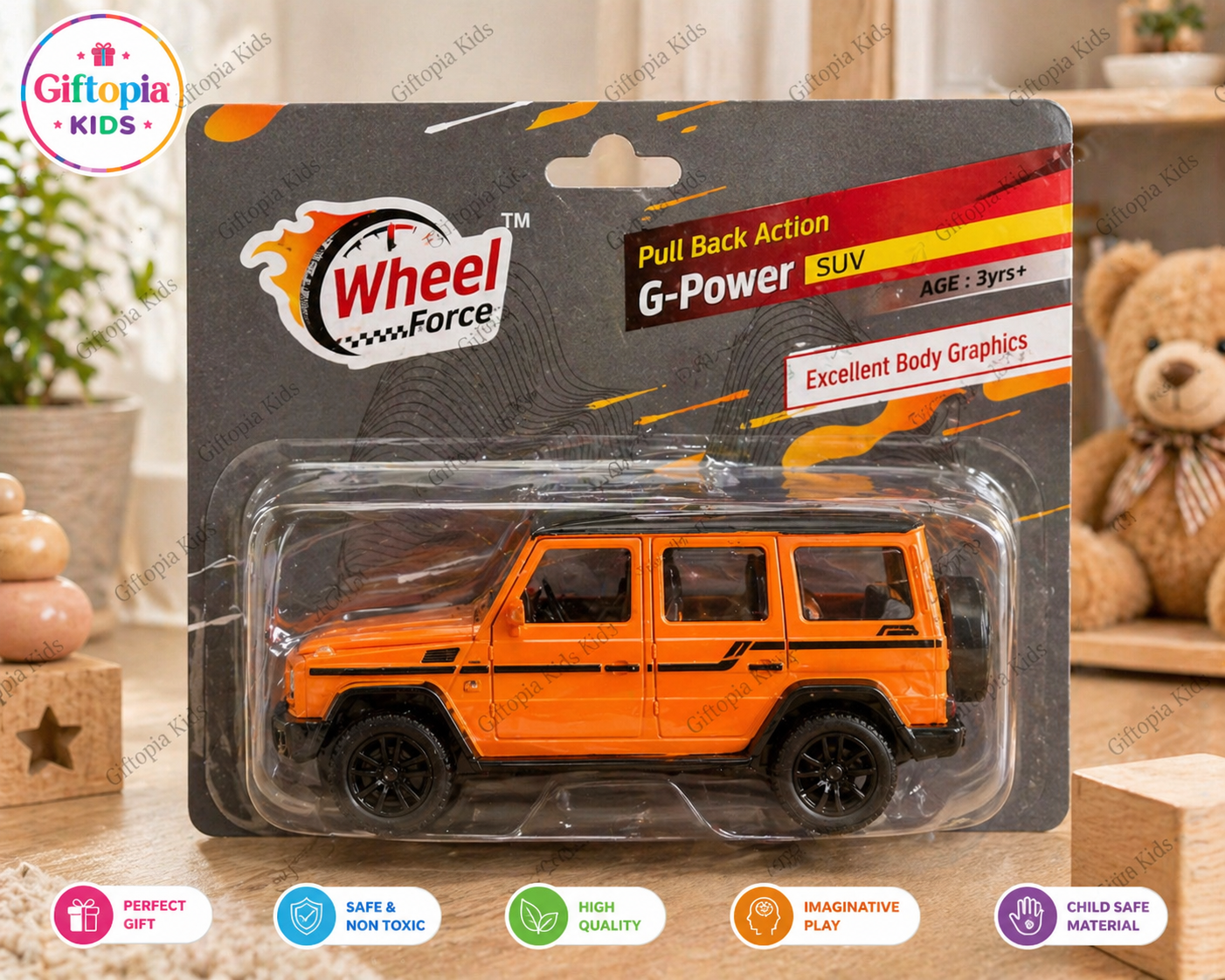 G-Power Pull Back SUV Toy Car